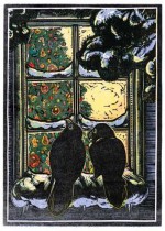 Ravens at the Window Notecards - Rick Allen