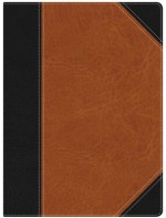 HCSB Study Bible, Black/Brown LeatherTouch - Jeremy Royal Howard, Edwin Blum, Holman Bible Publisher