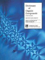 Dictionary Organic Compounds, Sixth Edition, Supplement 2 - Pete H. Rhodes, Fiona MacDonald