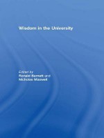 Wisdom in University Barnett - Ronald Barnett, Nicholas Maxwell