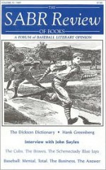 The SABR Review of Books, Volume 4: A Forum of Baseball Literary Opinion - Society for American Baseball Research (SABR)