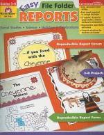 Easy File Folder Reports, Grades 3-6 - Yvonne Despard, Jo Moore