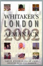 Whitaker's London Almanack 2002 - The Stationery Office, Gyles Brandreth, Vanessa White