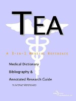 Tea - A Medical Dictionary, Bibliography, and Annotated Research Guide to Internet References - ICON Health Publications