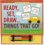 Ready, Set, Draw... Things That Go! [With Sketch Pad and 4 Colored Pencils] - Mara Conlon, Kerren Barbas Steckler