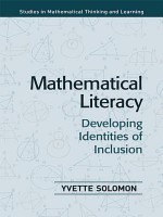 Mathematical Literacy - Yvette Solomon