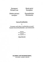 European Private Law, Sources, I - Jürgen Basedow