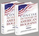 Concise Dictionary of American Biography: Complete to 1970 - American Council Of Learned Societies