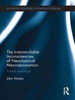 The Irreconcilable Inconsistencies of Neoclassical Macroeconomics: A False Paradigm - John Weeks