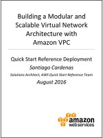 Amazon VPC Architecture (AWS Quick Start) - AWS Whitepapers, Amazon Web Services