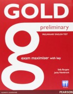 Gold Preliminary Maximiser with Key - Sally Burgess