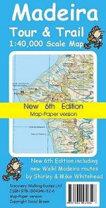 Madeira Tour And Trail Map - David Brawn