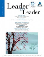 Leader to Leader (Ltl), Spring 2010 - Leader to Leader Institute