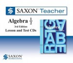 Saxon Homeschool: Algebra 1/2 Teacher Kit, 3rd Edition 2010 - Saxon Publishers