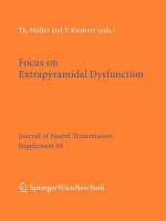 Focus on Extrapyramidal Dysfunction - Thomas Müller, P. Riederer