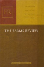 FARMS Review 19/2 - Daniel C. Peterson