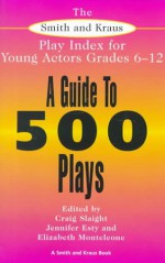 The Smith and Kraus Play Index for Young Actors Grades 6-12 (Young Actor Series) - Craig Slaight, Elizabeth E. Monteleone, Jennifer Esty