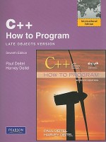 C++ How to Program, International Edition: Late Objects Version [With Access Code] - Paul J. Dietel, Harvey M. Deitel