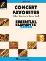 Concert Favorites Vol. 2 - Bassoon: Essential Elements 2000 Band Series - Michael Sweeney