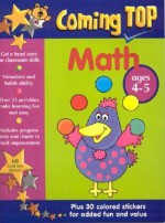 Coming Top Math: Ages 4-5 [With Stickers] - Jill Jones