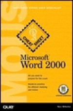 Microsoft Word 2000 MOUS Cheat Sheet [With CDROM] - Mary Millhollon