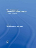 The Impacts of Automotive Plant Closure: A Tale of Two Cities - Andrew Beer, Holli Evans