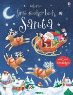 Usborne First Sticker Book: Santa - Sam Taplin, Agnieszka Jatkowska