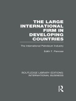 The Large International Firm - Edith Penrose