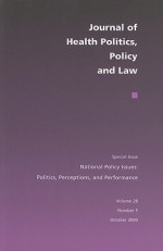 National Policy Issues: Politics, Perceptions, and Performance - Mark Schlesinger, Eileen Burgin, Colleen M. Grogan, Wayne Anderson, Amy Wolaver, Mollyann Brodie