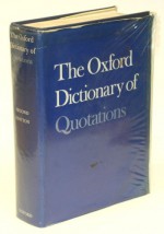 The Oxford Dictionary of Quotations - Bernard Darwin