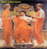 43 Amazing Color Paintings of Albert Joseph Moore - British Academic Painter (September 4, 1841 - September 25, 1893) - Jacek Michalak, Albert Joseph Moore