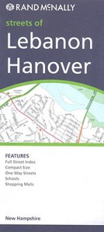 Lebanon/Hanover/White River, New Hampshire Map - Rand McNally, Rand Mcnally Paper Folded Map