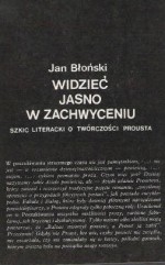 Widzieć jasno w zachwyceniu - Jan Błoński