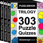 Puzzlebook Trilogy: 303 Puzzle Quizzes (color and interactive!) - The Grabarchuk Family