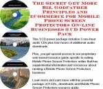 The Secret Get More Biz, Godfather Principles and eCommerce for Mobile Phone Screen Protectors On-line Businesses 3 CD Power Pack - Trey A. Johnson