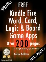 Free Kindle Fire Word, Card, Logic, And Board Game Apps (Free Kindle Fire Apps That Don't Suck) - The App Bible