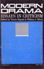 Modern Drama: Essays in Critcism - Travis Bogard, William I. Oliver