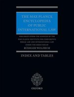 The Max Planck Encyclopedia of Public International Law: Index - Rüdiger Wolfrum