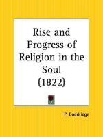 Rise and Progress of Religion in the Soul - Philip Doddridge