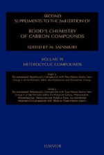 Heterocyclic Compounds Second Supplement IV PT.I/J - Malcolm Sainsbury