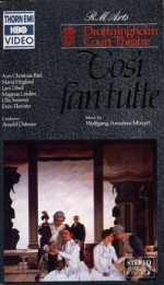 Cosi Fan Tutte (VHS Cassette an Booklet) - The Drottningholm Court Theatre Chorus and Orchestra, Amadeus Mozart, Ann Christine Biel, Maria Höglind, Lars Tibell, Magnus Linden, Ulla Severin, Enzo Florimo