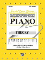 David Carr Glover Method for Piano Theory: Pre-Reading - June C. Montgomery