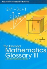 The Essential Mathematics Glossary III: A Student Reference Guide - Red Brick Learning