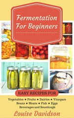 Fermentation for Beginners: Easy Recipes for Vegetables, Fruits, Dairies, Vinegars, Beans, Meats, fish, Eggs, Beverages and Sourdough - Louise Davidson