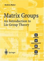 Matrix Groups: An Introduction to Lie Group Theory - Andrew Baker