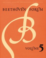 Beethoven Forum, Volume 5 - Beethoven Forum, Lewis Lockwood, James Webster