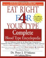 The Complete Blood Type Encyclopedia Eat Right 4 Your Type - Dr. Peter J. D'Adamo, Catherine Whitney