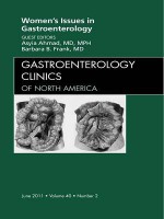 Women's Issues in Gastroenterology, an Issue of Gastroenterology Clinics - Barbara Frank