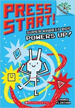 Super Rabbit Boy Powers Up! A Branches Book (Press Start! #2) - Thomas Flintham