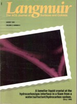 Langmuir: The ACS Journal of Surfaces and Colloids, Vol. 8, No. 8 (August, 1992) (ISSN: 0743-7463) - William A Steele